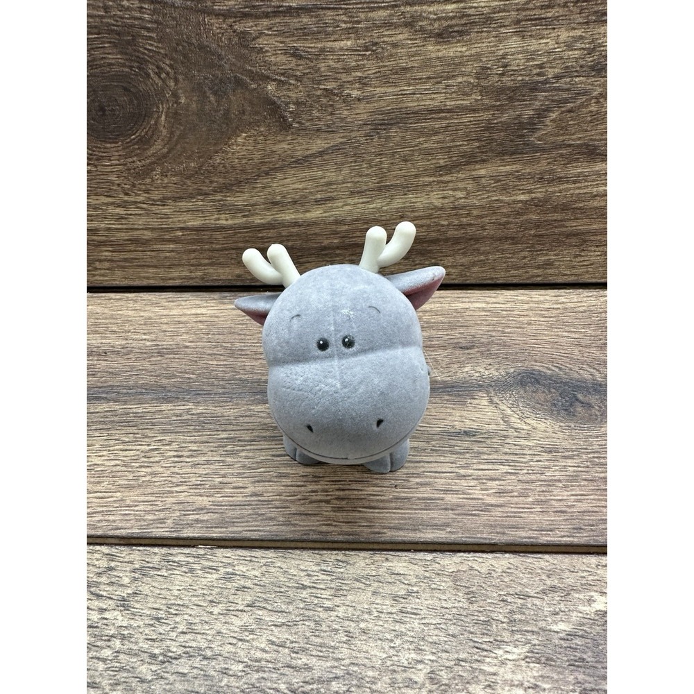 Disney Frozen Flocked/ Fuzzy Sven reindeer Figure